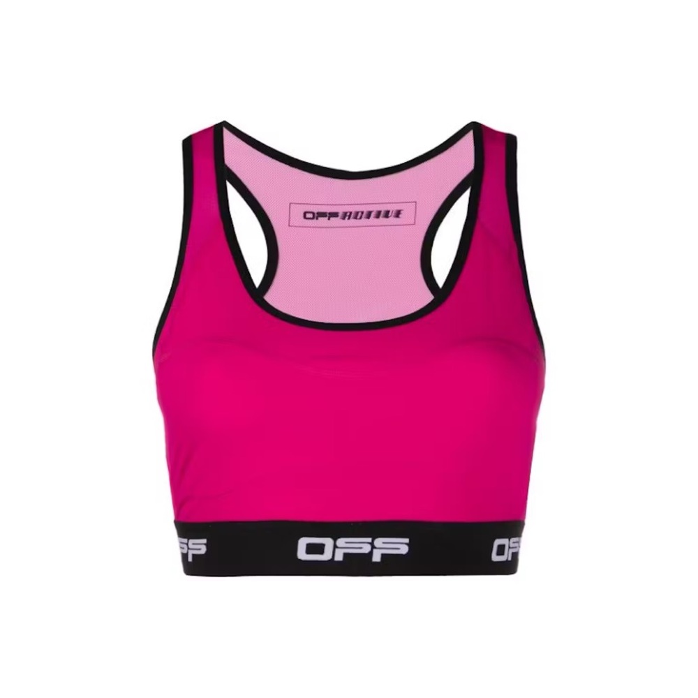 Set - Off-White Active Pink Fuchsia